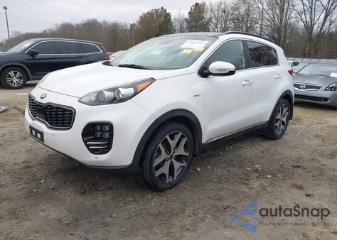 2019 Kia Sportage Sx Turbo z USA, uszkodzony, nr VIN KNDPRCA68K7625037